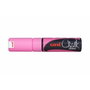 Uni-Ball Marcador de tiza líquida Chalk PWE-8K Rosa flúor (Set de 6)