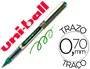 Uniball Rotulador Roller UB-157E Verde 0,7 mm Unidad Tinta Líquida Suave Trazo 0,5 mm