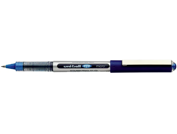Uni-Ball UB-150 Rollerball Eye Micro 0,5 mm Azul Caja 12 Ud