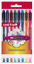 Uniball Bolígrafo Signo UM-120 con Tinta Gel, Estuche de 8 Colores Surtidos