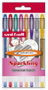 Uni-ball Signo Sparkling Estuche de 8 Bolígrafos con Tinta Gel y Purpurina