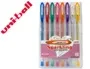 Uniball Bolígrafo Gel Signo 1 mm 0,7 mm 8 Colores con Purpurina