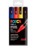 Uni-Ball Posca PC-5M/4C Estuche de 4 Colores Básicos Surtidos