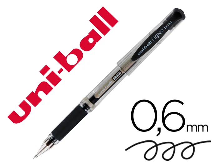 Uni-Ball Signo Broad UM-153 1.0mm Negro Uni-Ball Signo Broad UM-153 1.0mm Negro