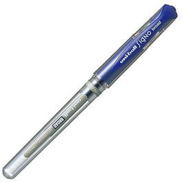 Uni-Ball Rollerball Signo Broad UM-153 Bolígrafo Gel 1.0 mm Azul Caja 12 Unidades