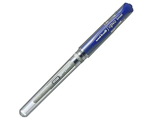 Uni-Ball Signo Broad UM-153 Tinta Gel Azul 1,0 mm Caja de 12 Unidades Uni-Ball Signo Broad UM-153 Tinta Gel Azul 1,0 mm Caja de 12 Unidades