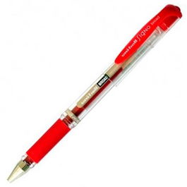 Uni-Ball UM-153 Rollerball Signo Broad 1.0 mm Rojo Caja 12 Unidades