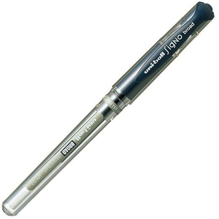 Uni-Ball Signo Broad UM-153 Bolígrafo Gel Punta 1.0 mm Azul Oscuro Uni-Ball Signo Broad UM-153 Bolígrafo Gel Punta 1.0 mm Azul Oscuro