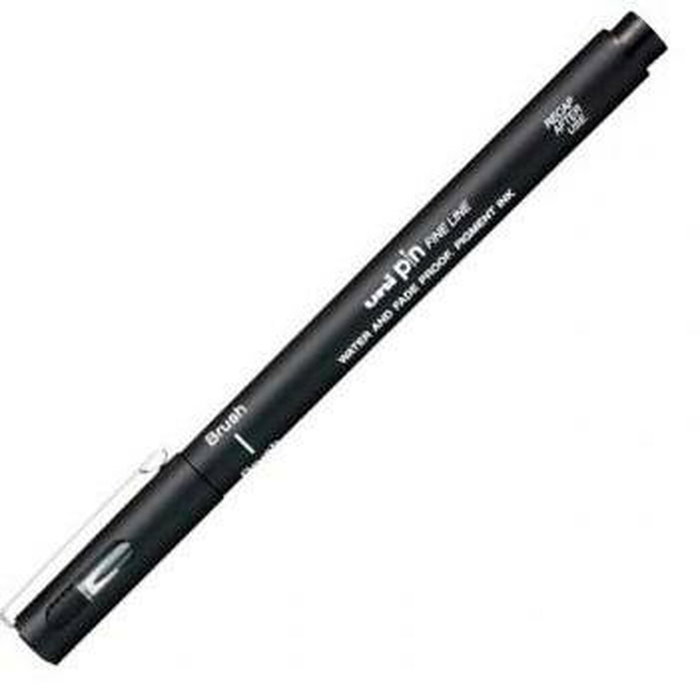 Uniball PIN BR-200 punta de pincel fino gris oscuro Uniball PIN BR-200 punta de pincel fino gris oscuro