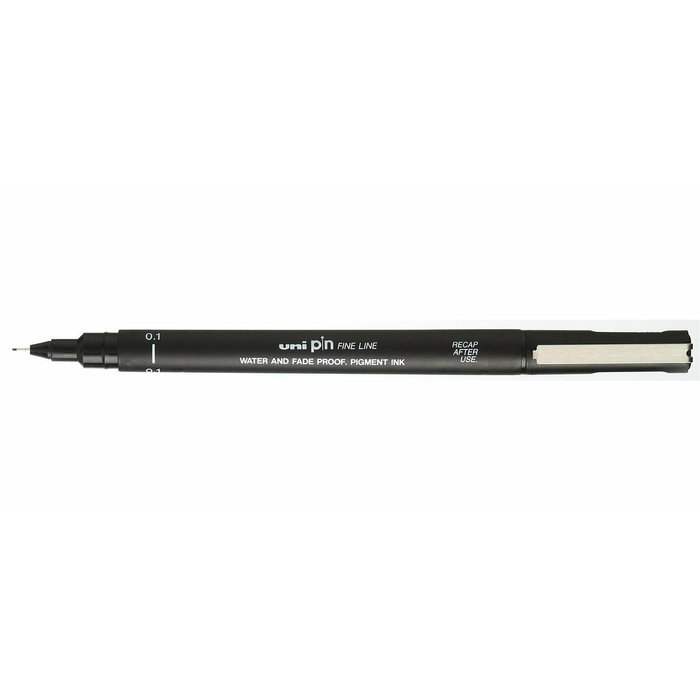 Uni-Ball Pin Rotulador Calibrado Punta Fina 0,1 mm Negro Uni-Ball Pin Rotulador Calibrado Punta Fina 0,1 mm Negro