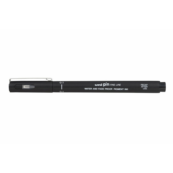 Uni-Ball Pin Rotulador Calibrado Punta Fina 0,1 mm Negro Uni-Ball Pin Rotulador Calibrado Punta Fina 0,1 mm Negro