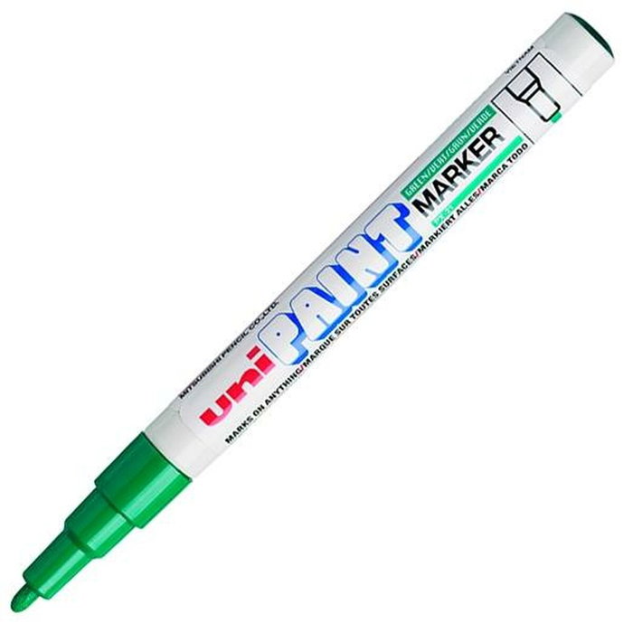 Uni-Ball Marcador Permanente Paint PX-21L Verde Uni-Ball Marcador Permanente Paint PX-21L Verde