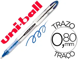 Uni-Ball Rollerball Vision Elite UB-200 0.8 mm Azul Caja 12 Ud