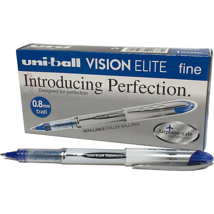 Uni-Ball UB-200 Rollerball 0,8 mm Azul Oscuro (Caja de 12 Unidades) Uni-Ball UB-200 Rollerball 0,8 mm Azul Oscuro (Caja de 12 Unidades)