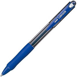 Uni-Ball Rollerball Laknock SN-10010 Bolígrafo Punta 1.0 mm Azul Caja 12 Unidades