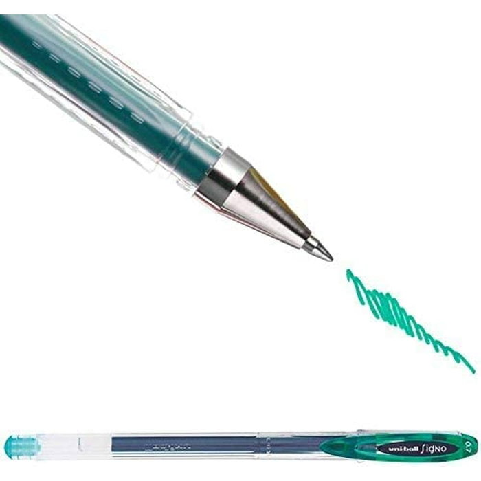 Uni-Ball Signo UM-120 Bolígrafo de Tinta Gel Verde 0,7mm (Caja de 12 unidades) Uni-Ball Signo UM-120 Bolígrafo de Tinta Gel Verde 0,7mm (Caja de 12 unidades)