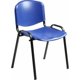 Unisit Silla Confidente de Plástico Azul con 4 Patas