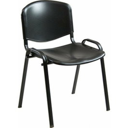 Unisit Silla Confidente Dado Plástico Negra