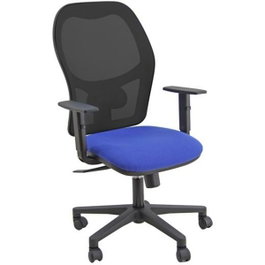 Unisit Silla Administrativa Sincro Hubble con Reposabrazos Ajustables Azul