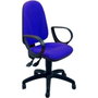 Unisit Silla Administrativa Sincro Team Azul con Reposabrazos Fijos