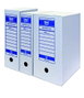 UNISYSTEM Caja de Archivo Definitivo de Cartón Fondo Doble (Set de 50)