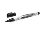 Bic Velleda Liquid Ink Pocket Marcador para Pizarra Blanca Negro, Pack de 12