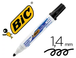 Velleda Marcador Pizarra Blanca Ecolutions 1701 Punta Redonda Negro Caja 12 Ud