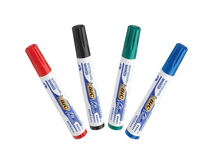 Bic Velleda 1751 Rotulador para Pizarra Blanca Rojo Punta Biselada (Pack de 12) extra_attributes.Tipo: Para pizarra
