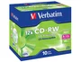Verbatim CD-RW 700MB 12x 80 min Pack 10 Unidades