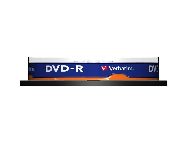 Verbatim DVD-R 4.7 GB 16x - Tarrina de 10 Discos Matt Silver (Referencia 43523)