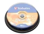 Verbatim DVD-R 4.7 GB 16x - Tarrina de 10 Discos Matt Silver (Referencia 43523)