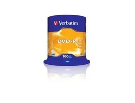 Verbatim DVD-R 4,7GB 16x Speed Matt Silver - 1x100