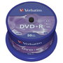 Verbatim DVD+R 4,7 GB 16x Plata mate (50 unidades)