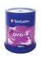 Verbatim DVD+R 16x 4.7GB Matt Silver, 100 discos en tarrina (4.7 GB, 120 min), Ref. 43551