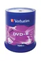 Verbatim DVD+R 16x 4.7GB Matt Silver, 100 discos en tarrina (4.7 GB, 120 min), Ref. 43551