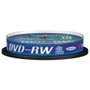 Verbatim DVD-RW 4,7 GB 4x Tarrina de 10 unidades Plata mate