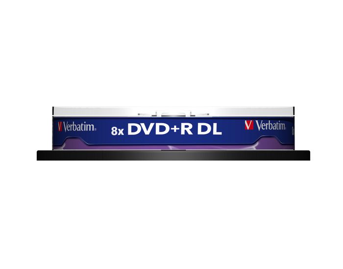 Verbatim DVD+R Doble Capa 8,5GB 8x Pack de 10
