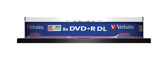 Verbatim DVD+R Doble Capa 8,5 GB 8x Pack de 10