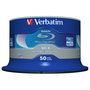 Verbatim BD-R No-ID 25GB 6x Datalife 50 discos en cakebox