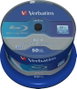 Verbatim Datalife BD-R Blu-Ray 25GB 6x Pack de 50