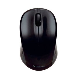 Verbatim Ratón Go Nano Inalámbrico 1600DPI Compacto Ambidiestro Negro