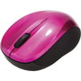 Verbatim GO NANO Ratón Inalámbrico Compacto Ambididestro Fucsia