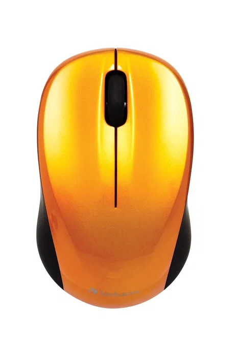 Verbatim GO NANO Ratón Inalámbrico Ambidiestro 1600 DPI Naranja Volcánico