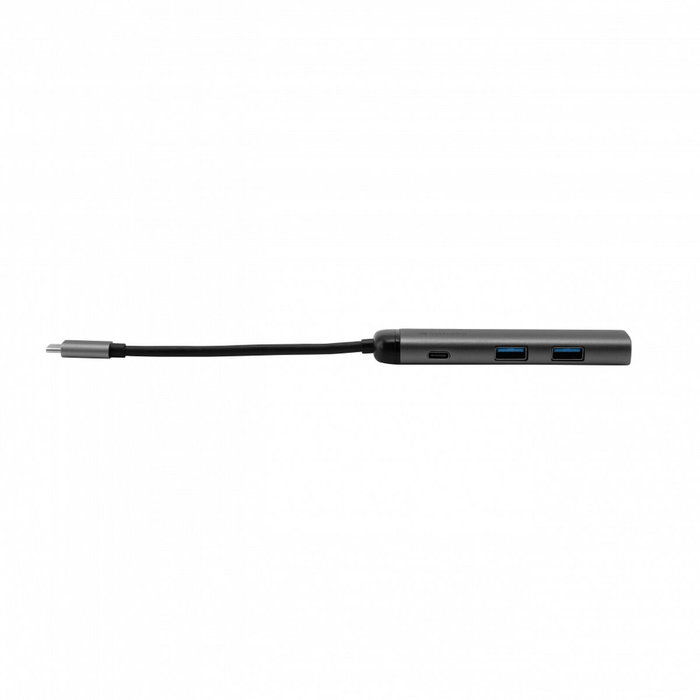 Verbatim Hub Multipuerto USB-C con 2xUSB 3.0, HDMI 4K y Carga USB-C - Plata Verbatim Hub Multipuerto USB-C con 2xUSB 3.0, HDMI 4K y Carga USB-C - Plata