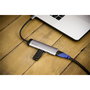 Verbatim Hub Multipuerto USB-C con HDMI y 2xUSB 3.0, Plata