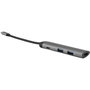 Verbatim Hub Multipuerto USB-C con HDMI y 2xUSB 3.0, Plata