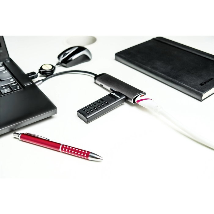 Verbatim Hub Multipuerto USB-C con HDMI y 2xUSB 3.0, Plata Verbatim Hub Multipuerto USB-C con HDMI y 2xUSB 3.0, Plata