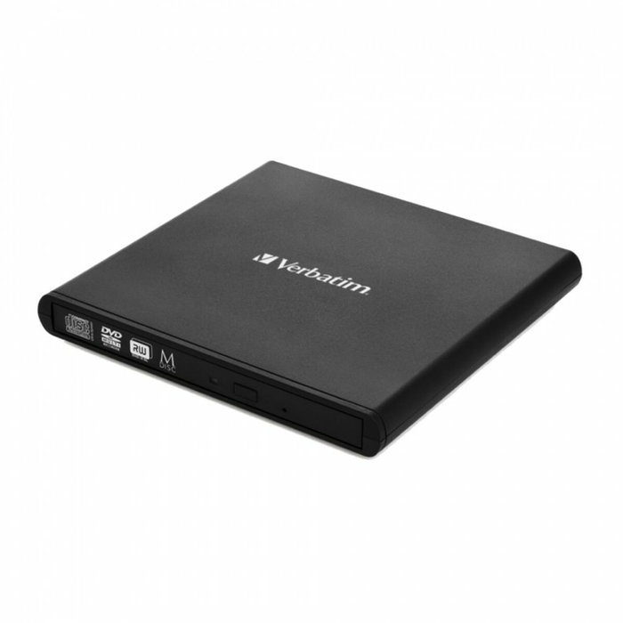 Verbatim Grabadora Externa Slimline CD/DVD 53504 Negro Verbatim Grabadora Externa Slimline CD/DVD 53504 Negro