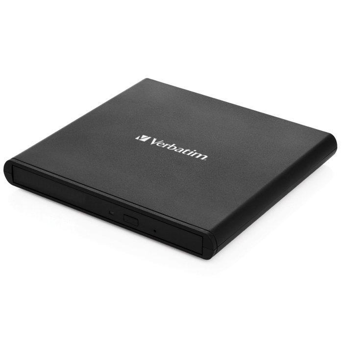 Verbatim Grabadora Externa Slimline CD/DVD 53504 Negro