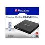 Verbatim Grabadora Externa Slimline CD/DVD 53504 Negro